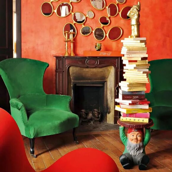 Attila Gnome Stool by Kartell Furniture Stool